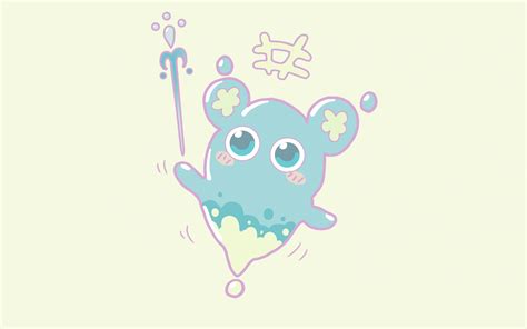 Happy drippy Wallpaper 4K, Drippy cute, Light。